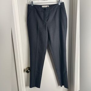Charcoal light wool pants
